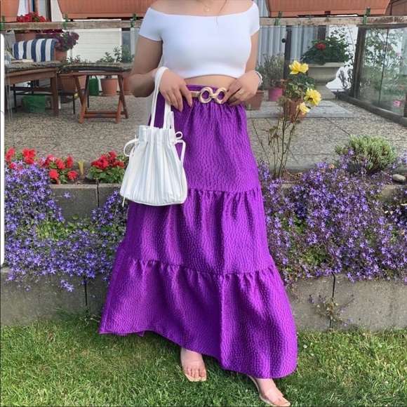 ZARA Voluminous midi skirt 7149/047 - Picture 3 of 17